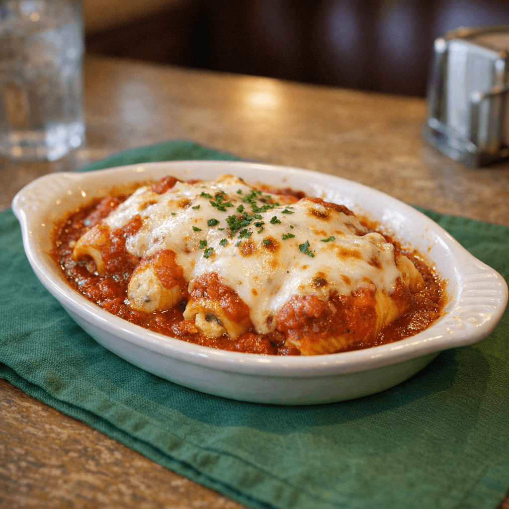 Baked Manicotti or Stuffed Shells or Baked Ravioli