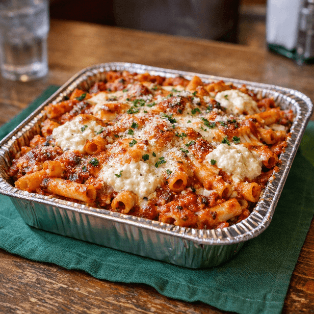 Baked Ziti with Ricotta