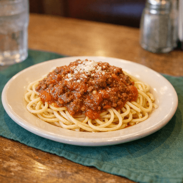 Spaghetti with Meat Sauce